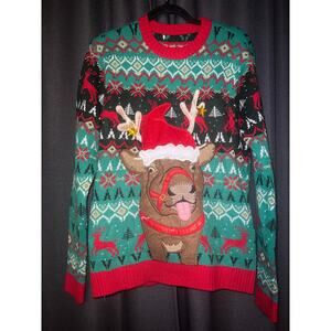 Ugly Christmas Sweater Xmas Size Medium